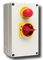 Kraus & Naimer KG41.T204/GBA285*KL 40A 4 Pole Rotary Isolator with Emergency Stop