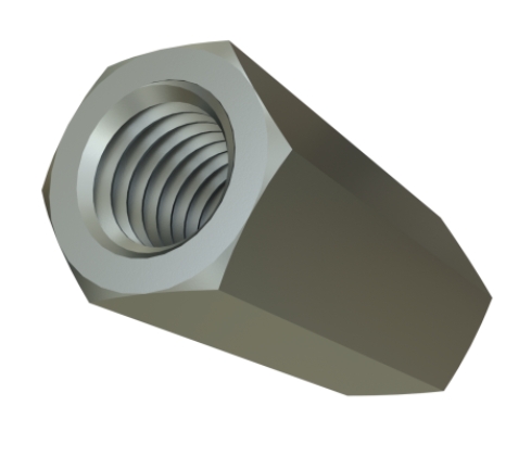 Unistrut 63345M10 Hex Rod Connector M10 ZP