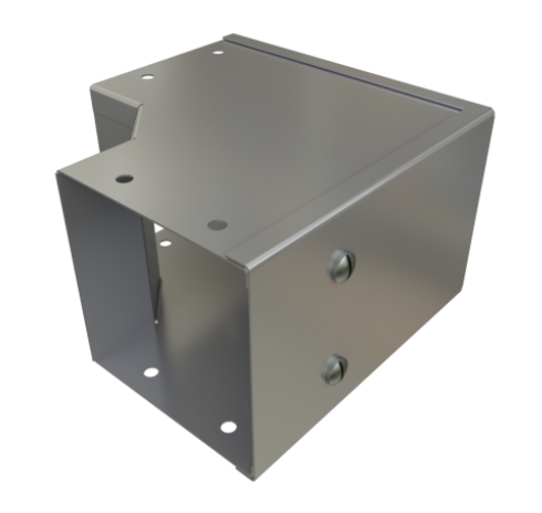 Unistrut EGB22 Galv Trunking External Gusset Bend 90 Degree 50x50mm 