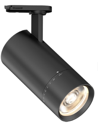 Lumineux 460509-BL Belvide 240V 10W/15W/20W 3CCT Spot Plus 24/36/60D Selectable Black