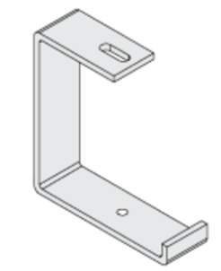 Unistrut OCB100HG C Hanging Bracket 100mm Hot-Dip Galvanised