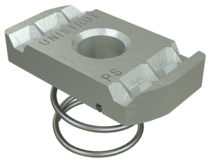 Unistrut PNS06ZP M6 Short Spring Zeb ZP