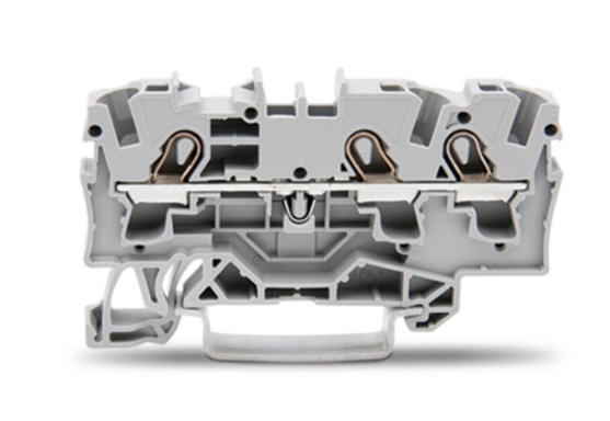WAGO 2006-1301 ATEX 3 Conductor Through Terminal Block Grey 6mm CAGE CLAMP®