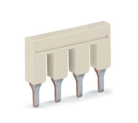 WAGO 2006-404 4 Way Jumper Bar Light Grey
