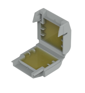 WAGO 207-1331 Gelbox Size 1 Grey 2x73