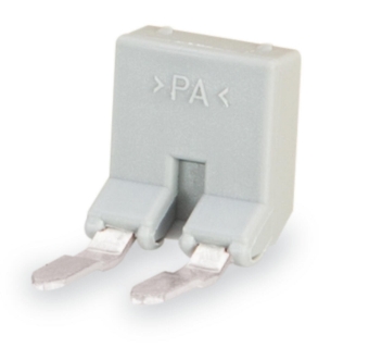 WAGO 261-402 Insulated Jumper Bar 2 Way grey