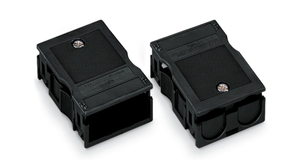 WAGO 770-503 Strain Relief Housing 3-pole for 2 cables 8.0 … 11.5 mm Black