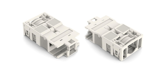 Wago 770-513/035-000 Strain Relief Housing with Locking Clip 3-pole for 1 Cable 7.0 … 11.5 mm White