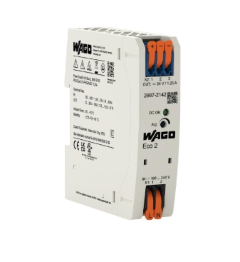 Wago 2687-2142 Eco 2 Power Supply Unit 1.25A 24VDC