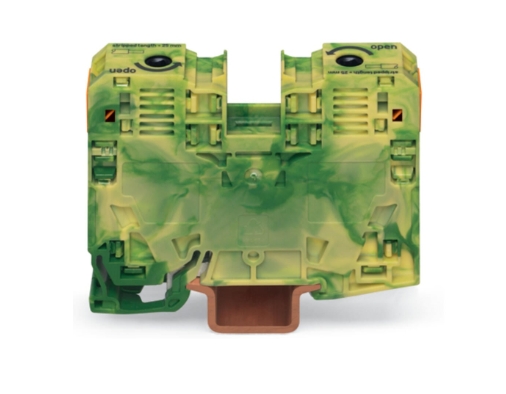 WAGO 285-137 POWER CAGE CLAMP 2-Conductor Through Terminal Block 35 mm² Earth
