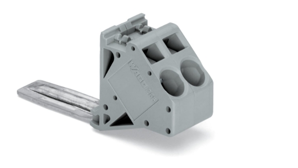 WAGO 285-407 Power Tap for 95mm High Current TBS Grey