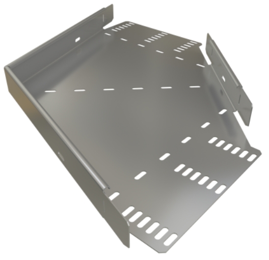 Unistrut TUHB15090PG 90 Degree Heavy Duty Tray Bend 150mm Pre Galv