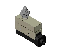 Omron D4MC-5000 Enclosed Limit Switch Panel Mount Plunger 10A