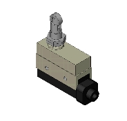 Omron D4MC-5020 Enclosed Limit Switch Panel Mount Roller Plunger 10A