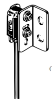 Omron E39-L117 Side Sensor Mounting Bracket for E3T-S Sensors