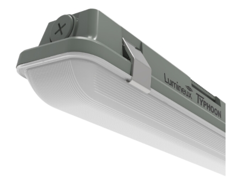 Lumineux 431317 Typhoon Plus Anti-Corrosive 4ft Twin Dual Wattage 3CCT