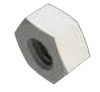 Metpro HFN10 Hex Full Nut M10 