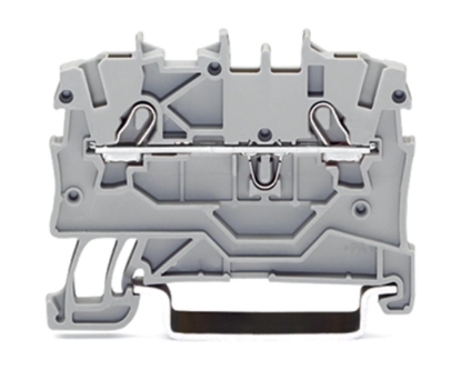 Wago 2000-1201 ATEX 1mm Grey Push in Terminal