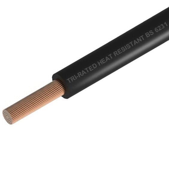 TRI-RATED 6.0MM BLACK (100M)