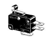 Omron V-155-1C5 Snap Action Microswitch Short Lever Roller