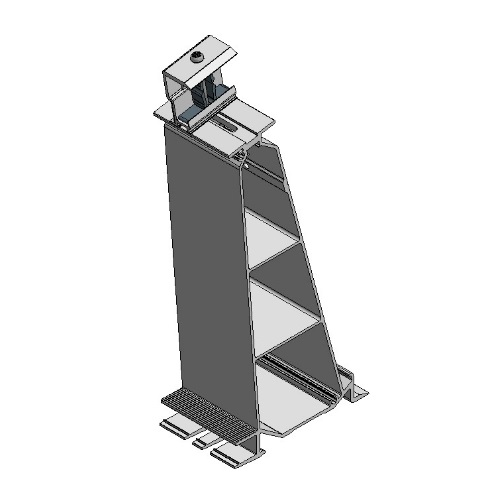 ValkPro+ 724671 Aluminium Rear Foot - Side (P10˚)