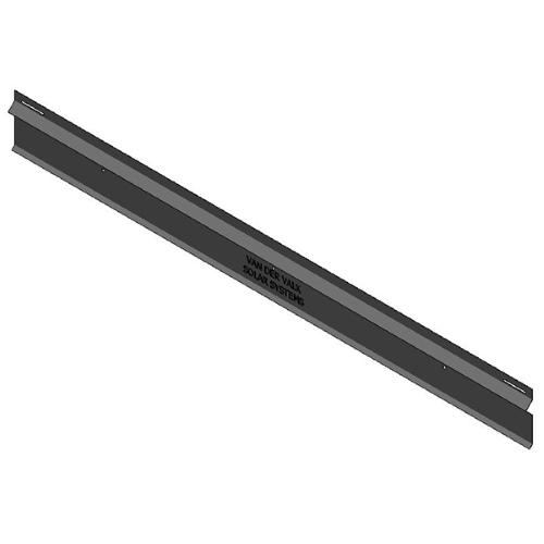 ValkPro+ 742510 Galvanised Back Plate (L10°) L=1780mm (for Panel Length 1520-1720mm)