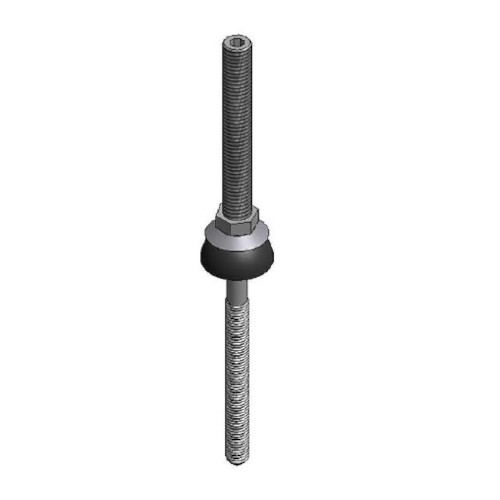 ValkClamp 747930 Stainless Steel Hanger Bolt - M10x176mm - Steel Purlin 30-75mm
