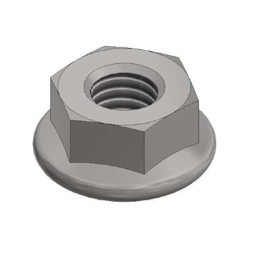 ValkPro+ Stainless Steel Flange Nut M8