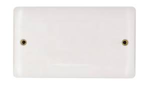 Vimark VP1201 Pro 2 Gang Blank Plate