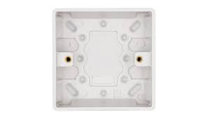 Vimark VP1221 Pro 1 Gang 25mm Pattress Box