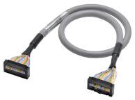 Omron XW2Z-050B FCN 24-pin MIL 20-pin Straight Wiring Connector 0.5m