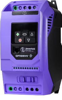 Invertek ODE-3-220105-1F42 2.2kW 10.5A 240V 1 Phase Input 3 Phase Output