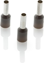 Partex CEF2508F-C Bootlace Ferrule 2.5mm Grey (100 Pack)