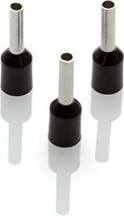 Partex CEF1508F-C  Bootlace Ferrule 1.5mm Black (100 Pack)