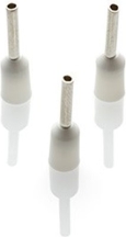 Partex CEF508F-C Bootlace Ferrule 0.5mm White (100 Pack)