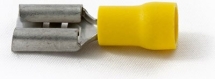 Partex YF10008VR Female Push On Terminal 9.5mm (100 Pack)
