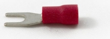 Partex RS37N Red Spade Terminal 3.5mm (100 Pack)