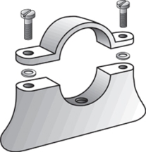 Electrix UKHOSP20 Hospital Saddle 20mm Stainless Steel