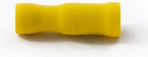 Partex YFB50VR Yellow Female Bullet Terminal 5mm (100 Pack)