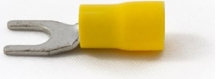 Partex YS53 Yellow Spade Terminal 5mm (100 Pack)
