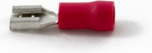 Partex RF5008VR Red Female Push On Terminal (100 Pack)