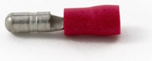 Partex RMB40VR Red Male Bullet Terminal 4mm (100 Pack)