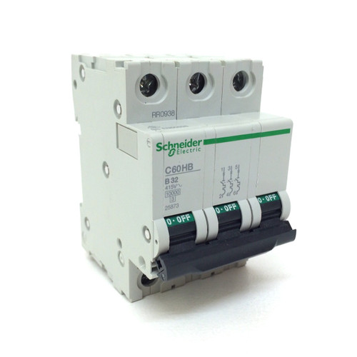 Schneider Electric C60HB332 B 32A TP MCB