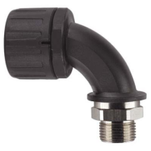 Flexicon FLK28-M25-90B Elbow Swivel External Thread