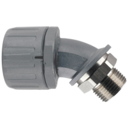 Flexicon FPA28-BM25-45G Elbow Swivel External Thread