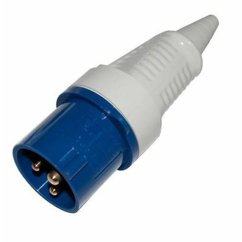 Walther 210306 Plug 16A 2P+E 230V IP44