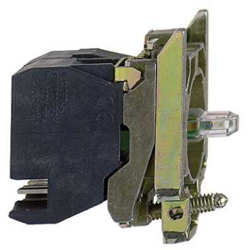 Schneider ZB4BW065 1NO + 1NC LED Lighting Block with Fixing Collar 250V