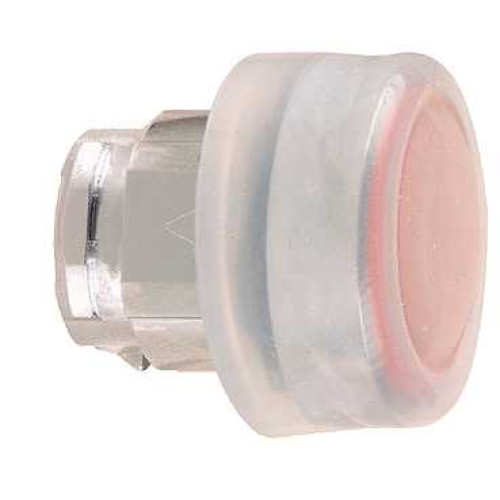 Schneider ZB4BP4 Clear Booted Projecting Pushbutton Red