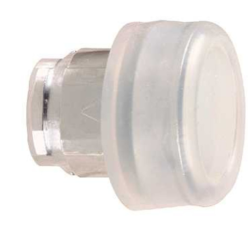 Schneider ZB4BP1 Clear Booted Projecting Pushbutton White