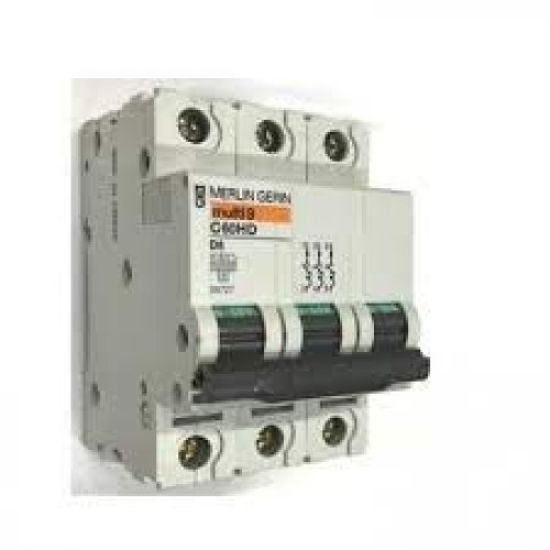 Schneider Electric C60HD320 MCB D TYPE 3P 20A